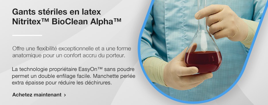Nitritex™ BioClean Alpha™ Sterile Latex-Handschuhe