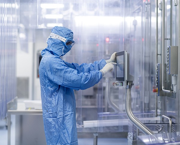 Scientist in a laboratory Scientist in a laboratory